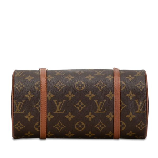 2qwgftgxljf2r63j 4 Louis Vuitton Monogram Papillon 26 Shoulder Bag Brown