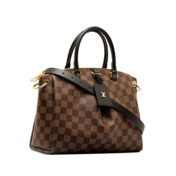 2unjo9mrosp6wejn 2 Louis Vuitton Damier Ebene Odeon PM Shoulder Bag 2WAY Brown