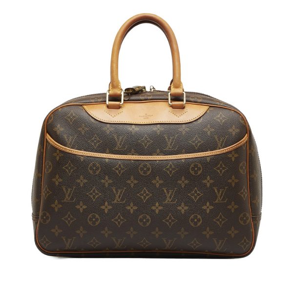 2zaxgvkav2e3l4dt 1 Louis Vuitton Monogram Deauville M47270 Brown