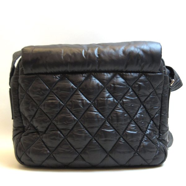 3 cha210312 2u 01 Chanel Bag Coco Cocoon Small Shoulder Black