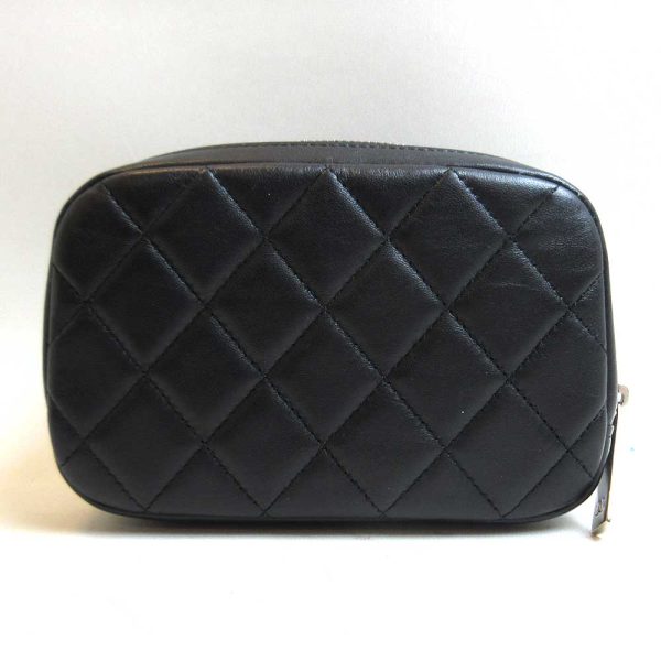 3 cha230119 2ta 01 Chanel Classic Small Pouch Black