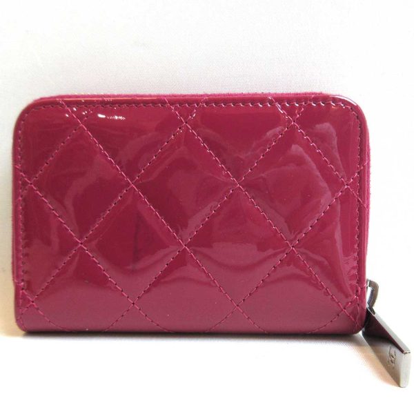 3 cha230216 1u 01 Chanel Matelasse Brilliant Coin Case Purse Red