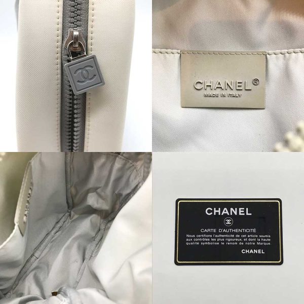 3 cha240404 1r 05 Chanel Sportsline Shoulder Bag White Ivory