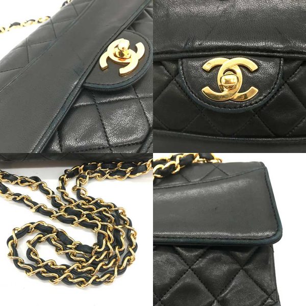 3 cha240414 1r 03 Chanel Matelasse Chain Shoulder Bag Black