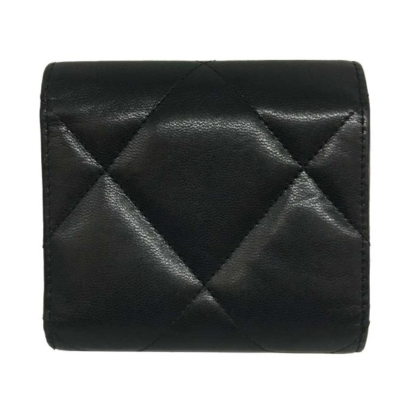 3 cha240530 1 01 Chanel Small Flap Wallet Coco Mark Mini Black