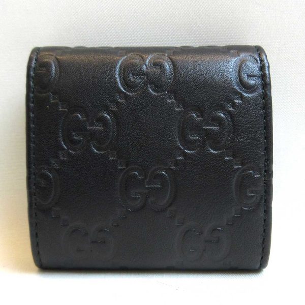 3 gu221006 1u 01 Gucci Wallet Guccishima Coin Case Black