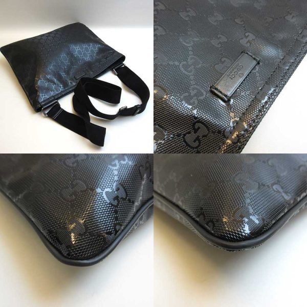 3 gu221018 1ta 02 Gucci GG Implement Shoulder Bag Crossbody Black