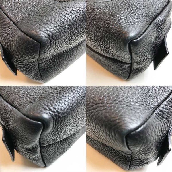 3 gu230824 1m 02 Gucci Cosmetic Pouch Soho Leather Black