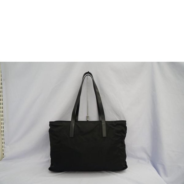 30004 2 Prada Nylon Tote Bag Black