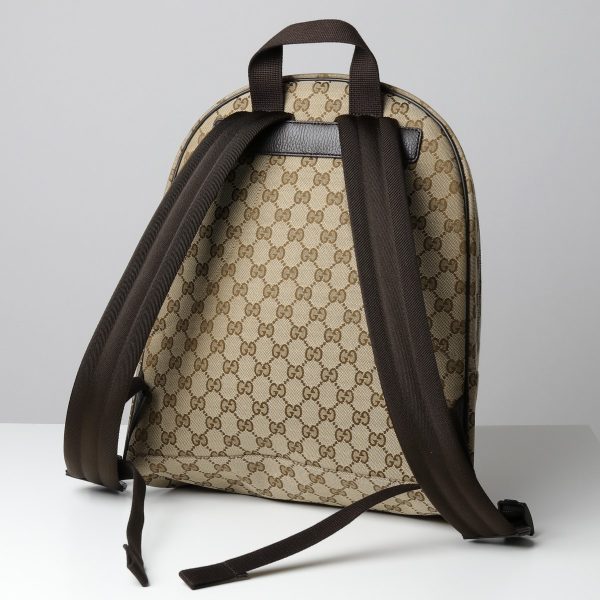 300411307 5 Gucci GG Canvas Backpack Daypack Beige