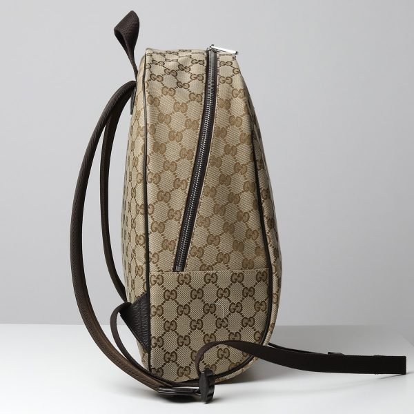 300411307 6 Gucci GG Canvas Backpack Daypack Beige