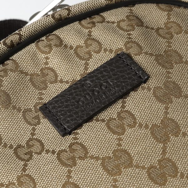 300411307 9 Gucci GG Canvas Backpack Daypack Beige