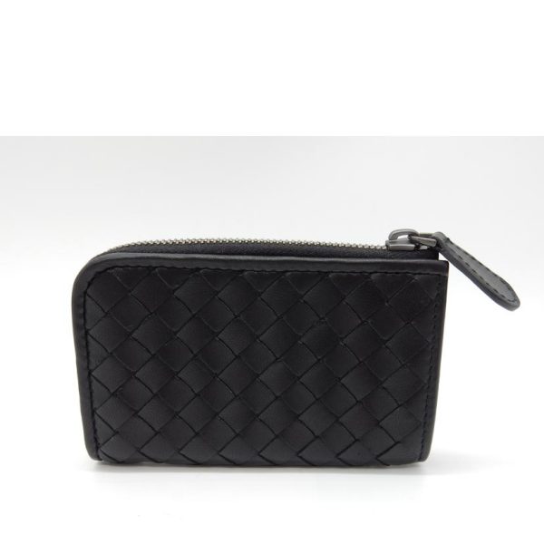 30122 2 BOTTEGA VENETA Intrecciato Coin Case