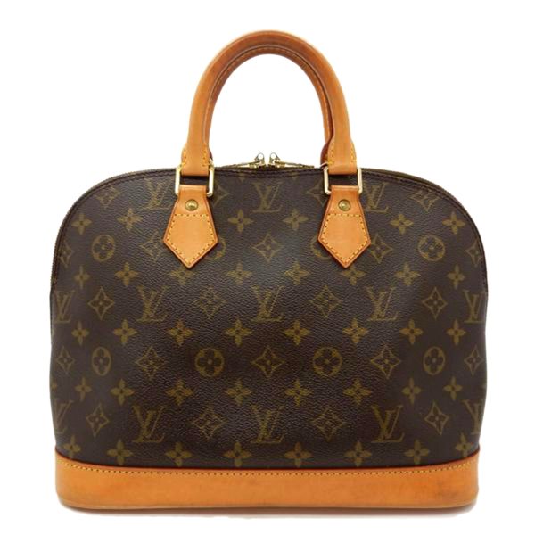 30153 1 Louis Vuitton Alma PM Monogram Handbag Brown