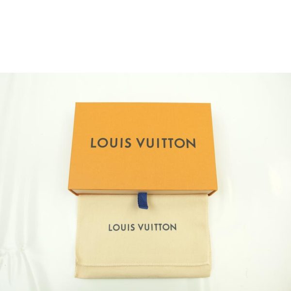 30303 5 Louis Vuitton Coin Card Holder Taiga Wallet Noir