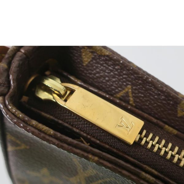 30347 5 Louis Vuitton Looping MM Monogram Handbag Brown