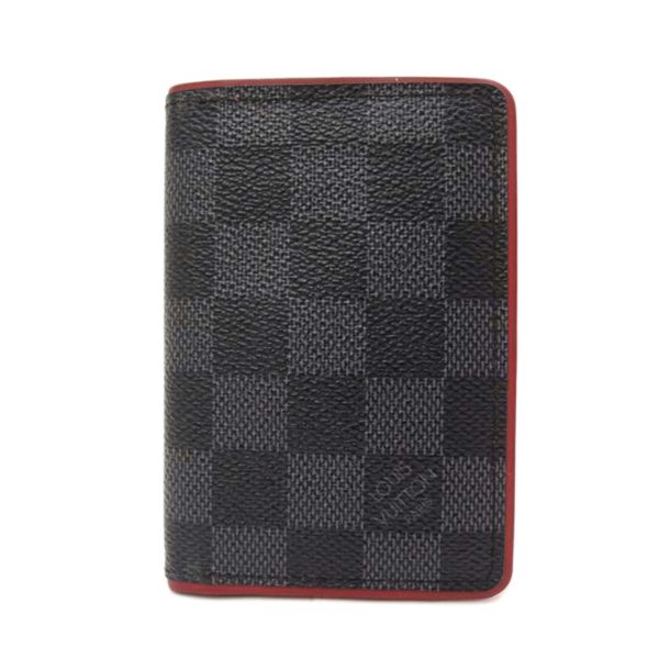 30361 1 Louis Vuitton Organizer Depoche Damier Graphite Organizer Bordeaux