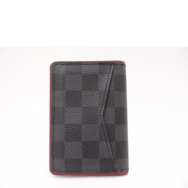 30361 2 Louis Vuitton Organizer Depoche Damier Graphite Organizer Bordeaux