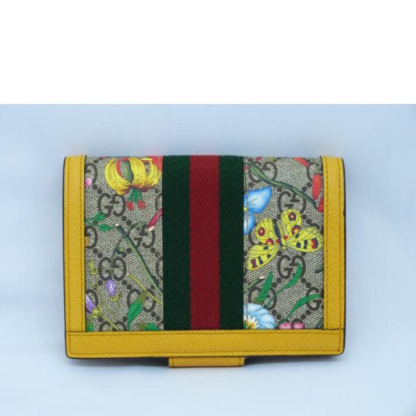 30393 2 Gucci Ophidia GG Flora Passport Case