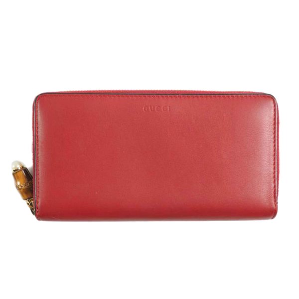 30395 1 GUCCI Nimfair Round Zip Long Wallet