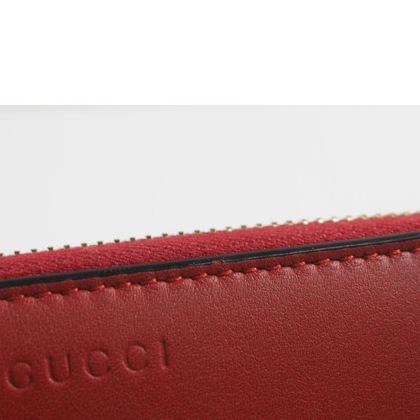 30395 10 GUCCI Nimfair Round Zip Long Wallet