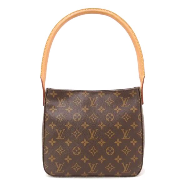 30405 1 Louis Vuitton Looping MM Monogram Bag Brown