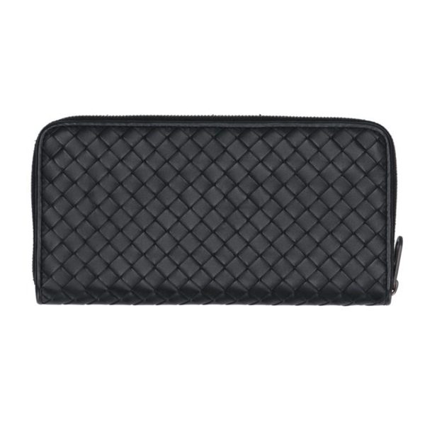 30445 1 Bottega Veneta Round Zipper Wallet