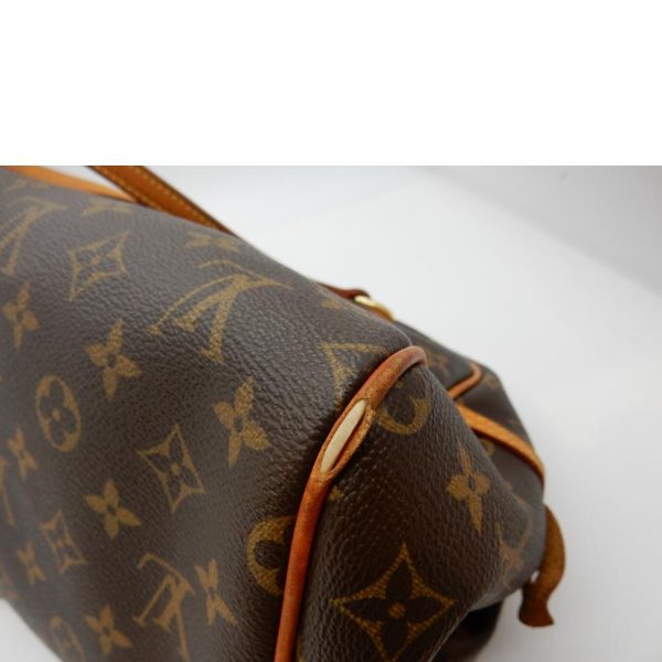 30498 6 Louis Vuitton Montorgueil PM Monogram Shoulder Bag Brown