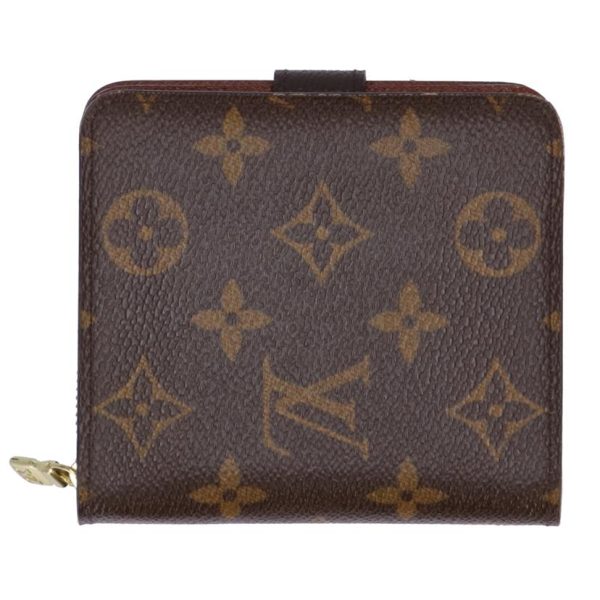 30529 2 Louis Vuitton Compact Zip Wallet Monogram