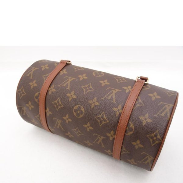 30580 3 Louis Vuitton Early Papillon 26 Monogram Bag Brown