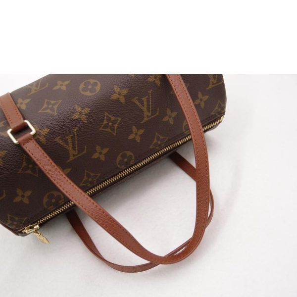 30580 4 Louis Vuitton Early Papillon 26 Monogram Bag Brown