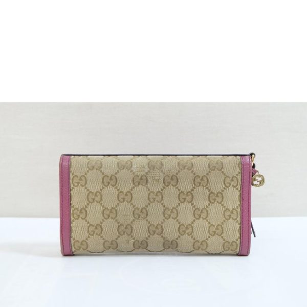 30812 2 Gucci Brie GG Canvas Long Wallet