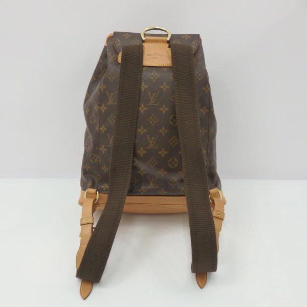 30844 2 Louis Vuitton Monsori GM Monogram Backpack Brown