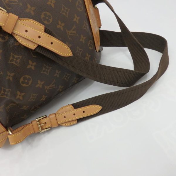 30844 3 Louis Vuitton Monsori GM Monogram Backpack Brown