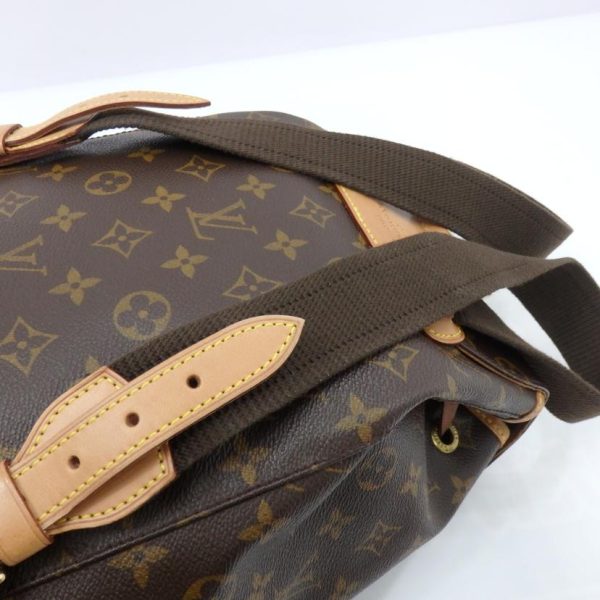 30844 6 Louis Vuitton Monsori GM Monogram Backpack Brown