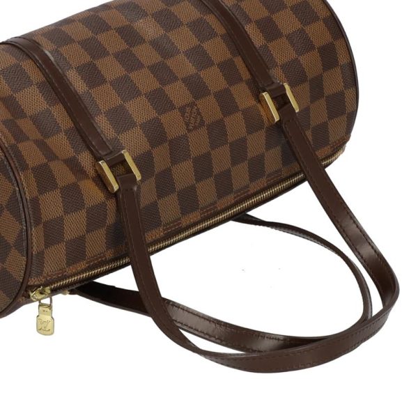 30851 4 Louis Vuitton Papillon 30 Bag Damier Ebene Brown