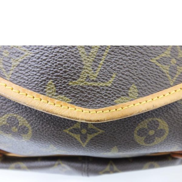 30868 8 Louis Vuitton Saumur 43 Bag Monogram Canvas Brown