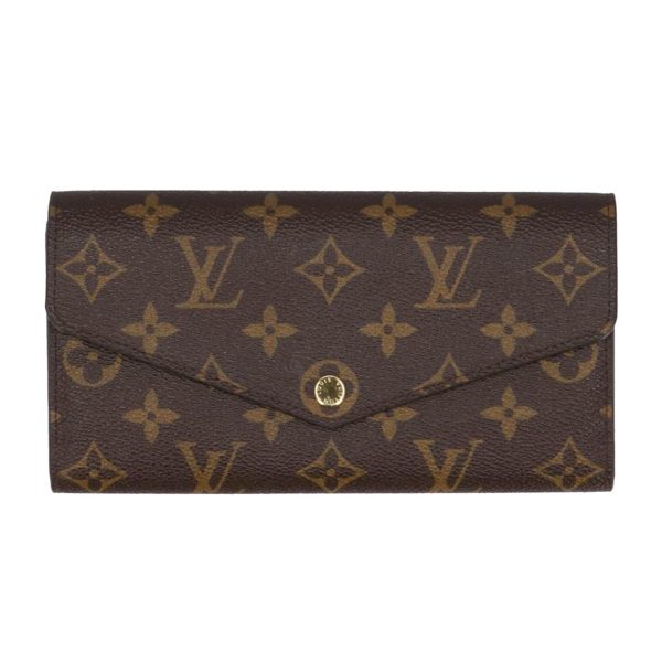 30895 1 Louis Vuitton Portefeuil Sala Monogram Wallet Brown