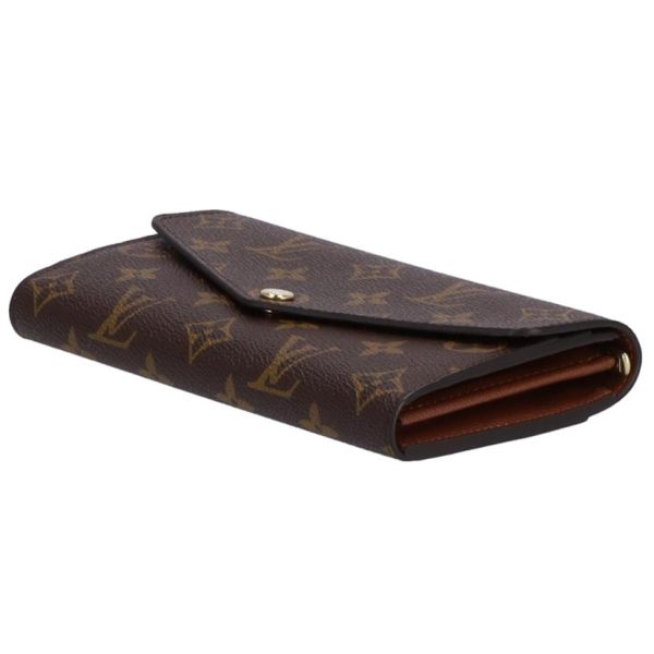 30895 3 Louis Vuitton Portefeuil Sala Monogram Wallet Brown