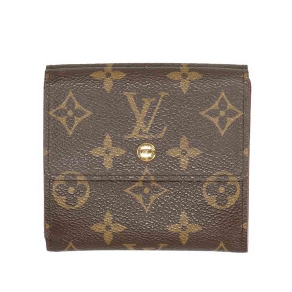 30941 1 LOUIS VUITTON Portomone Bier Cult Credit Wallet Monogram Brown