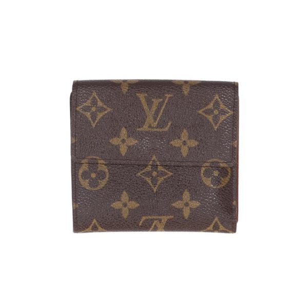 30941 2 LOUIS VUITTON Portomone Bier Cult Credit Wallet Monogram Brown