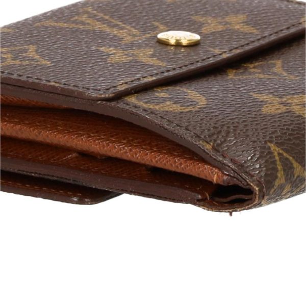 30941 9 LOUIS VUITTON Portomone Bier Cult Credit Wallet Monogram Brown