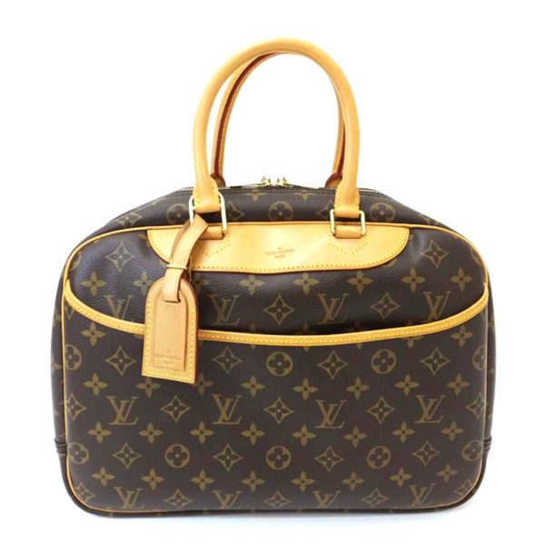 31014 1 Louis Vuitton Deauville Monogram Handbag Brown