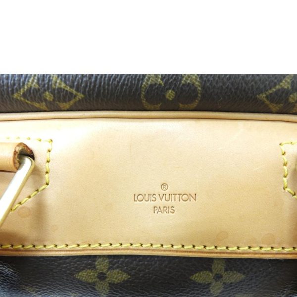 31014 7 Louis Vuitton Deauville Monogram Handbag Brown