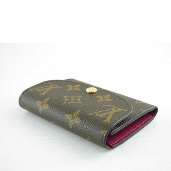 31047 3 Louis Vuitton Portomone Rosali Monogram Wallet Brown