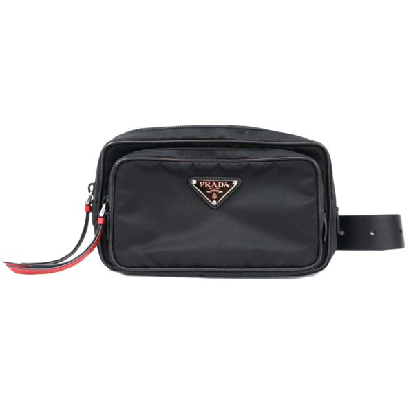 31277 1 PRADA Prada Nylon Belt Bag Black