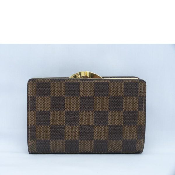 31472 2 Louis Vuitton Damier Portefeuil Viennois Wallet Brown