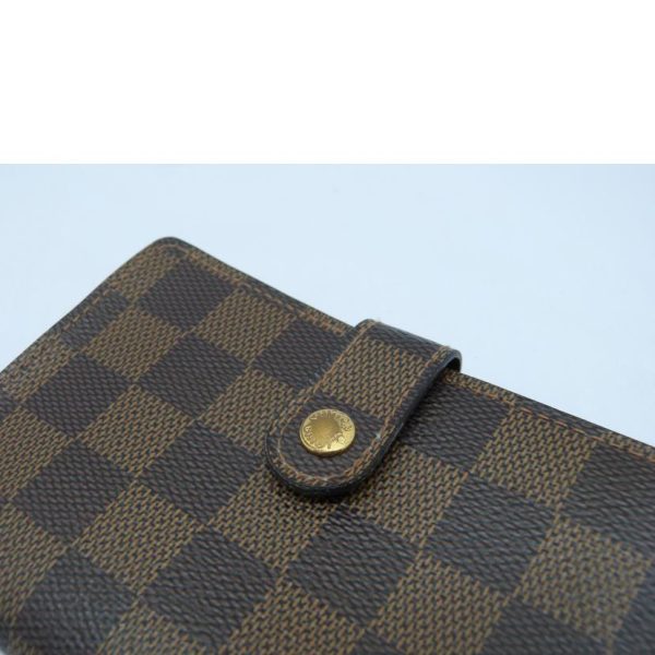 31472 7 Louis Vuitton Damier Portefeuil Viennois Wallet Brown