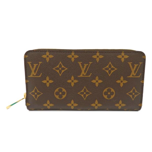 31518 1 Louis Vuitton Monogram Zippy Wallet Brown