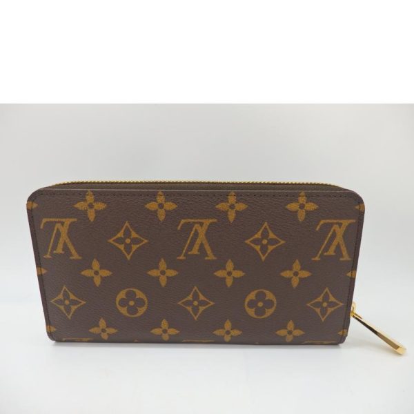 31518 2 Louis Vuitton Monogram Zippy Wallet Brown